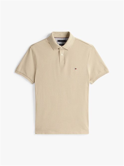 polo uomo sabbia TOMMY HILFIGER | MW0MW17770RBT